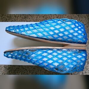 The Row Mara Flat Loafers Electric Blue Size 42